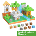 Pixelblöcke | Magnet-Set Zum Bauen Deiner Eigenen Welt