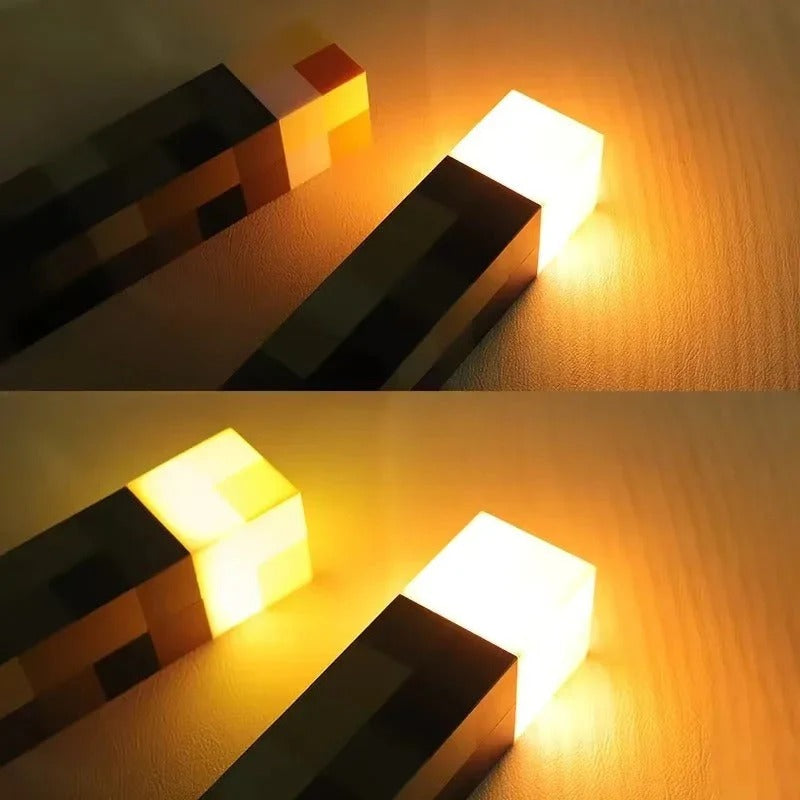 Real-Life Minecraft-Fackel | Bringt Minecraft zum Leben!