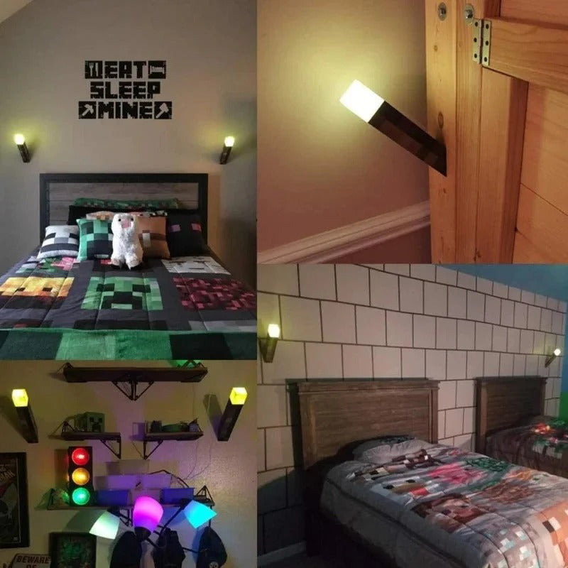 Real-Life Minecraft-Fackel | Bringt Minecraft zum Leben!